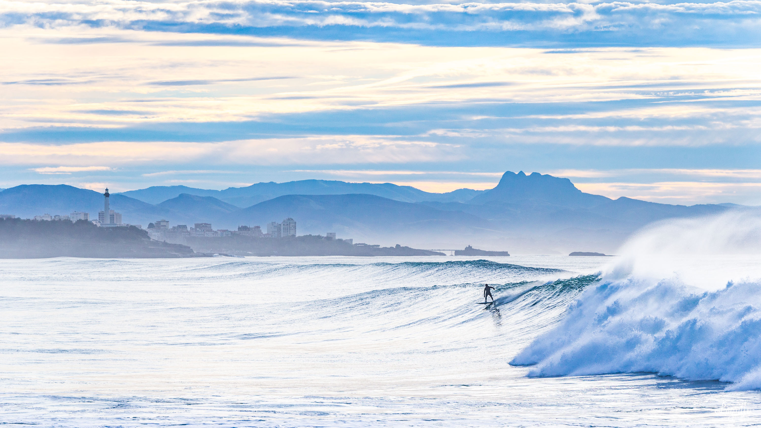 Photo de surf dans les Landes et le pays basque